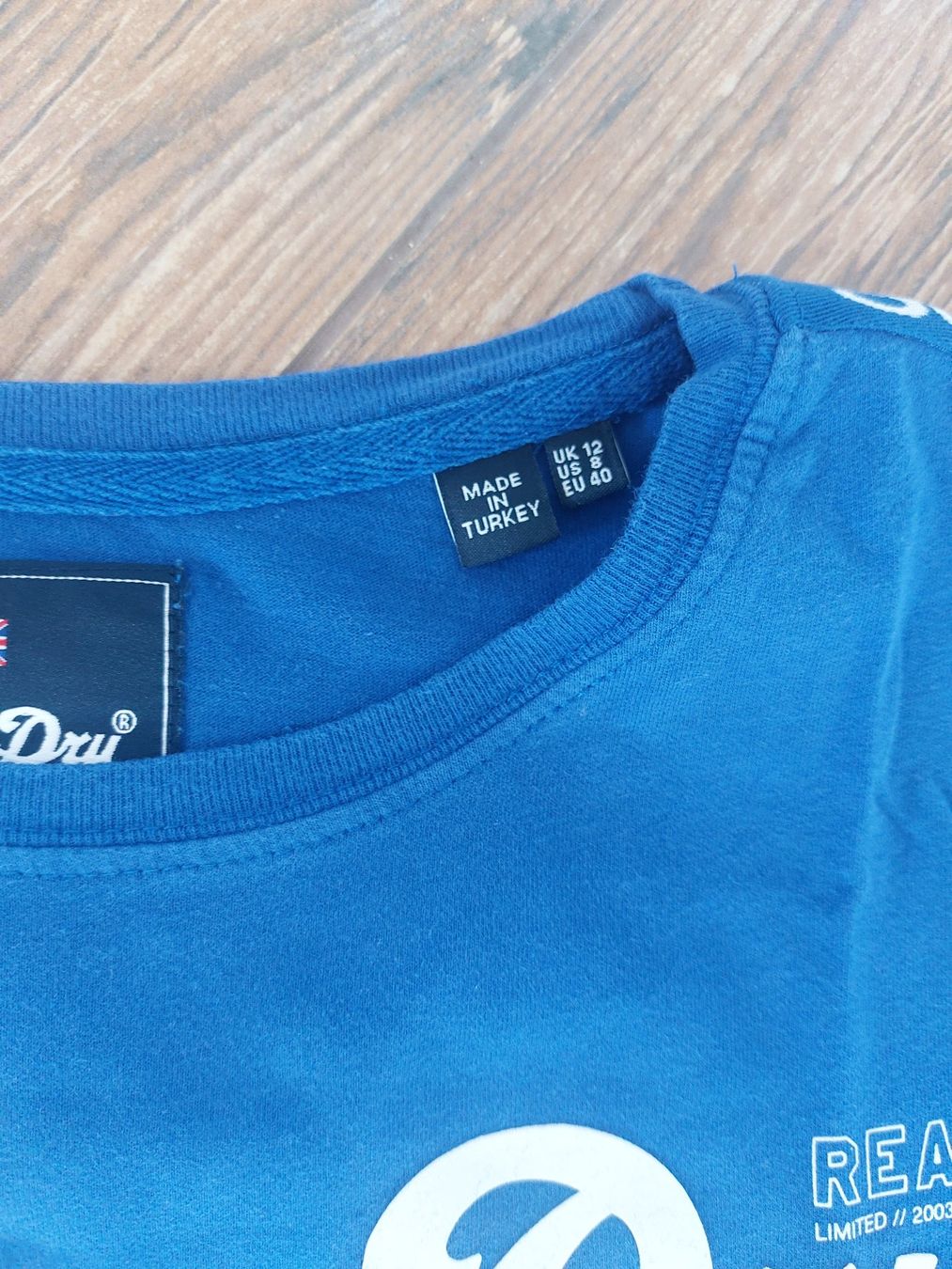 Superdry T-Shirts: Shirt Superdry blau Gr.40 – Gebraucht aus Thierachern von didu27 1