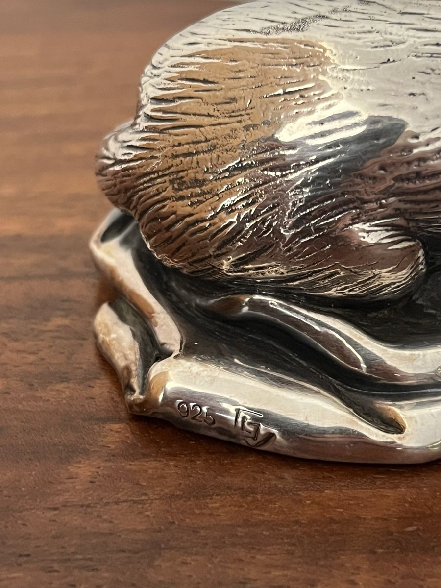 Statuette: Silber 925 Katze signiert – Usato da Giffers venduto da uhlenhaut 6