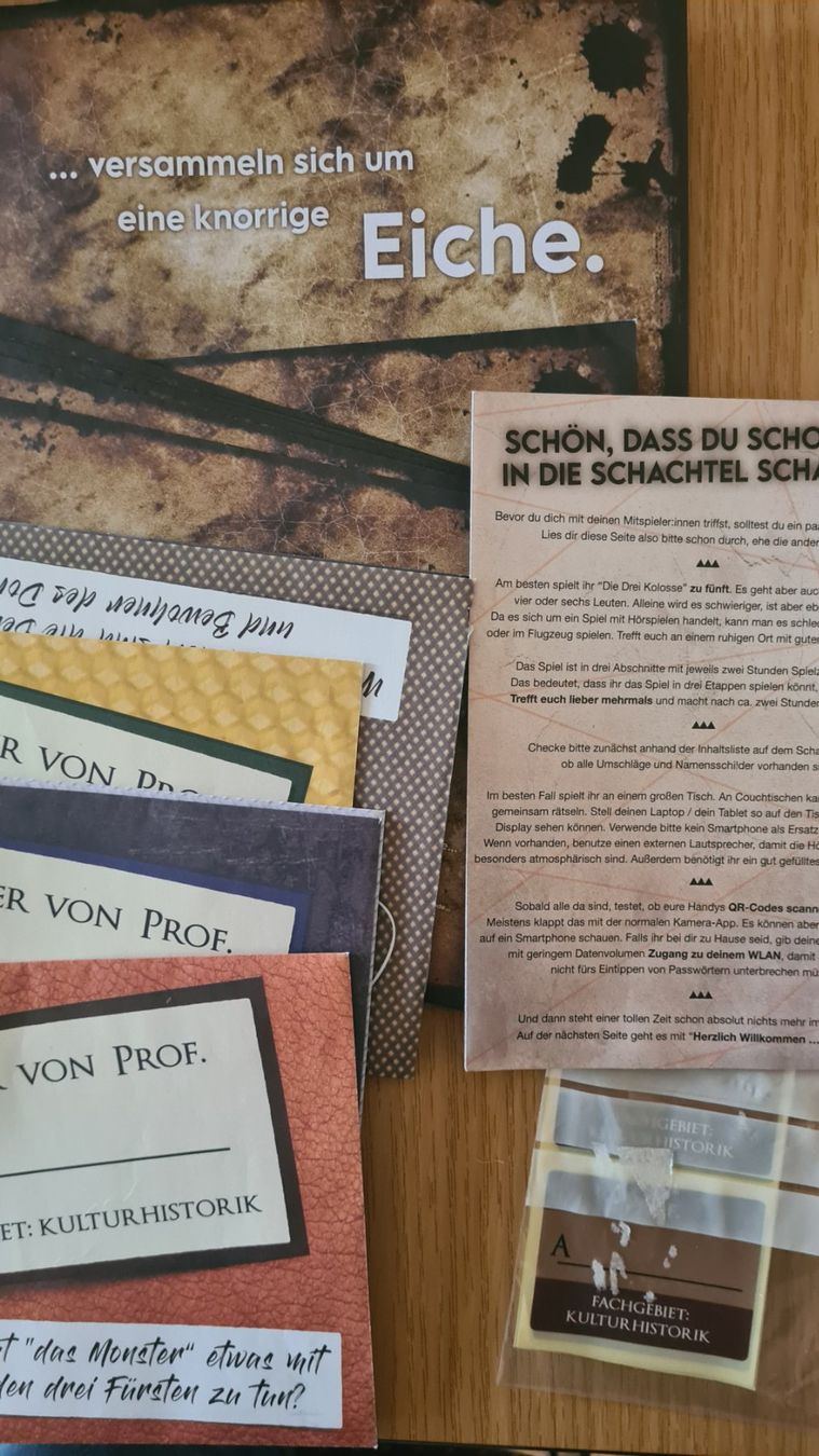 Giochi: Die drei Kolosse – Usato da Aarburg venduto da bohnanza21 2