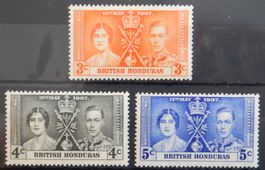 British Honduras Coronation 1937 *