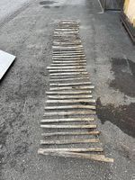 Eiche Holz-Zaun mit Stak zu verkaufen