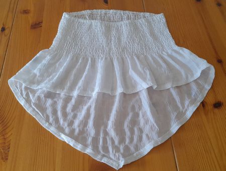 Minirock gr. 34, von Shein, in weiss
