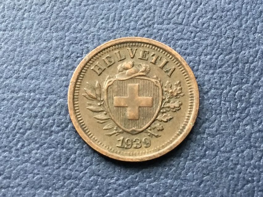 Tutti le monete: 1 Rappen 1939 – Usato da St. Margrethen SG venduto da alfapeugeot10