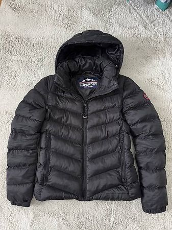 Superdry Winterjacke Schwarz