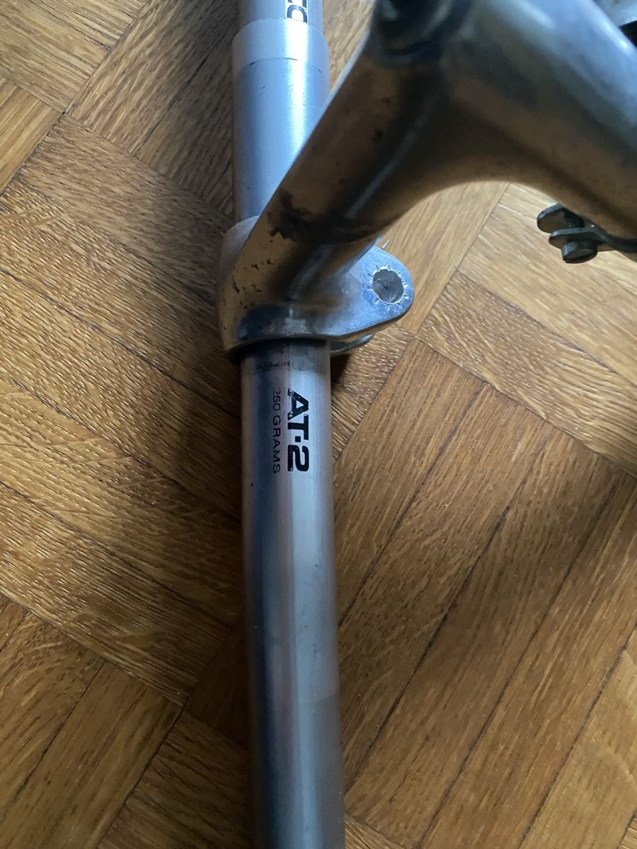 Scott Ersatzteile: Scott AT-2 Bicycle Handlebar and Stem Unit Silver Used – Gebraucht aus Bern von Alexandra9 1