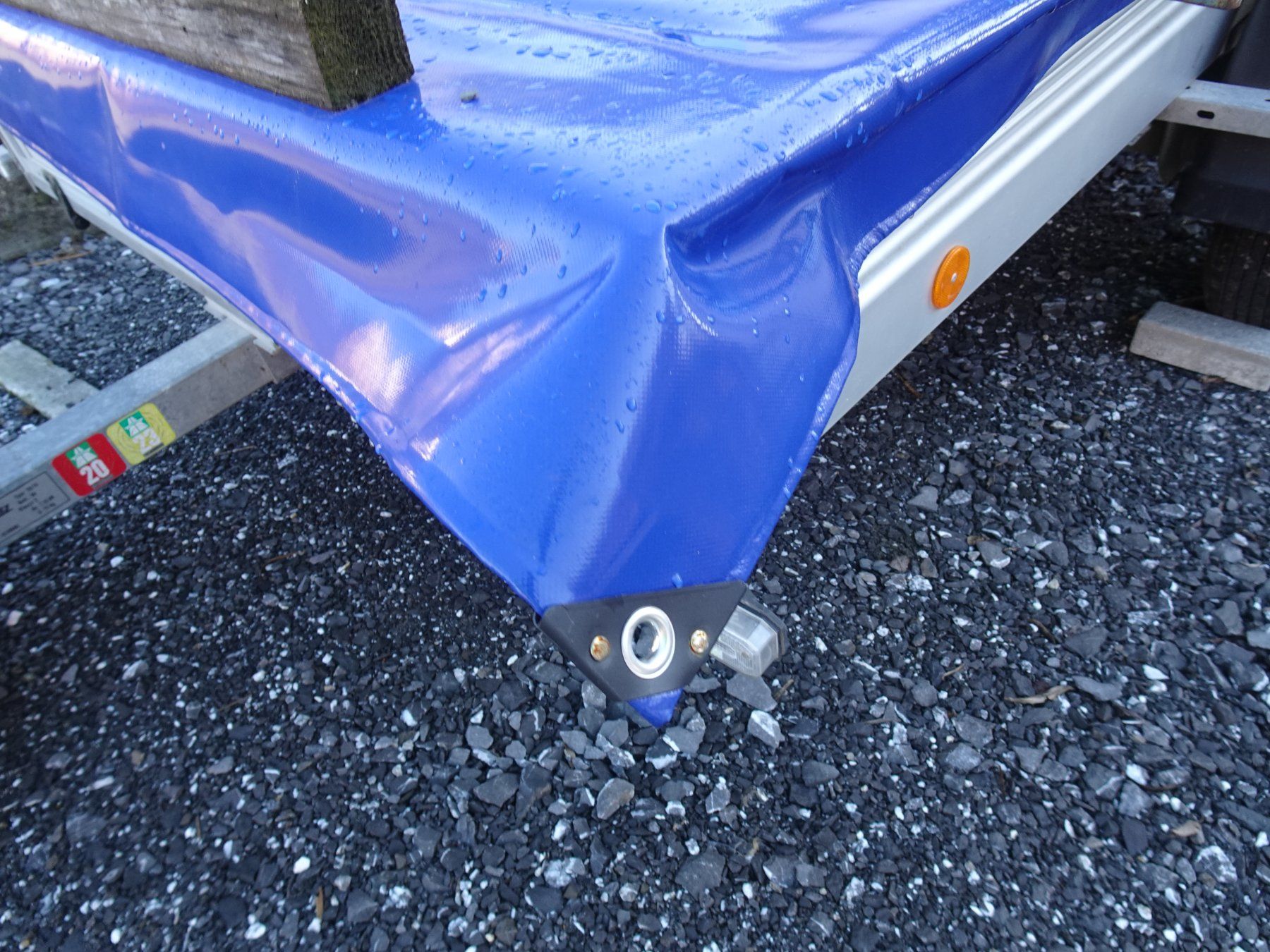 Altro: LKW PVC Plane Abdeckplane Holz Garten Abdecken Regenschutz – Usato da Eschen venduto da f-jag-f 1