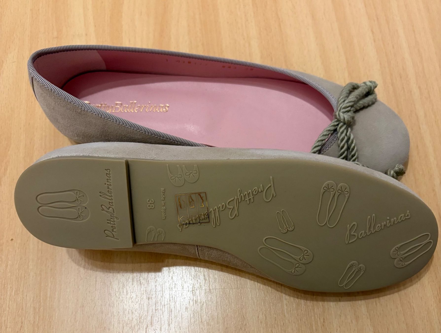 Damenschuhe: Pretty Ballerinas, beige, Grösse 38 (37)* – Neu (gemäss Beschreibung) aus Basel von SirJames01 1