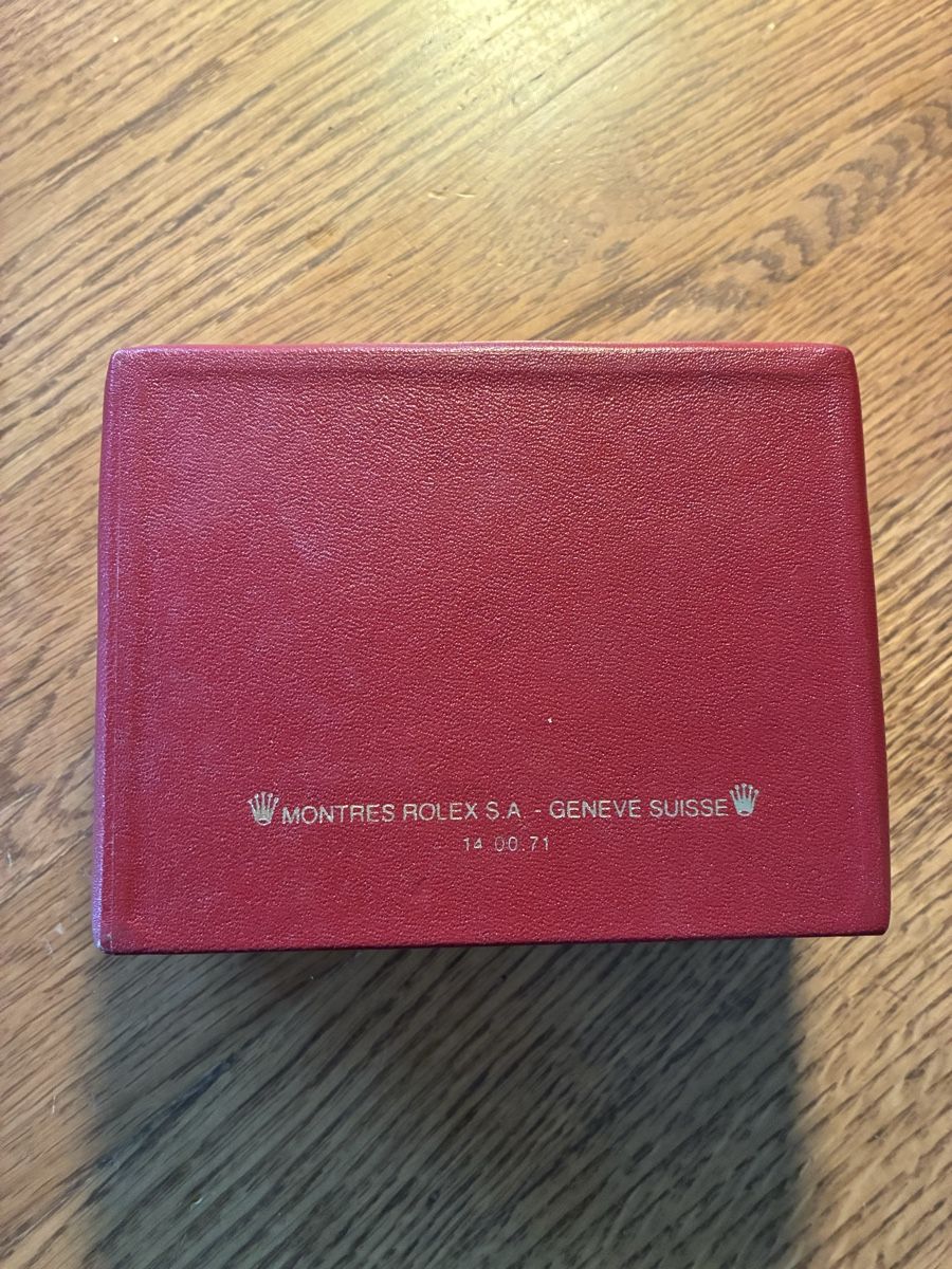Scatole porta orologi: Rote Rolex Box  – Usato da Birmensdorf ZH venduto da VRENELI1897 5