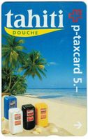 Taxcard KF-287 Tahiti Palmenstrand 2. Auflage 608L ungebr.