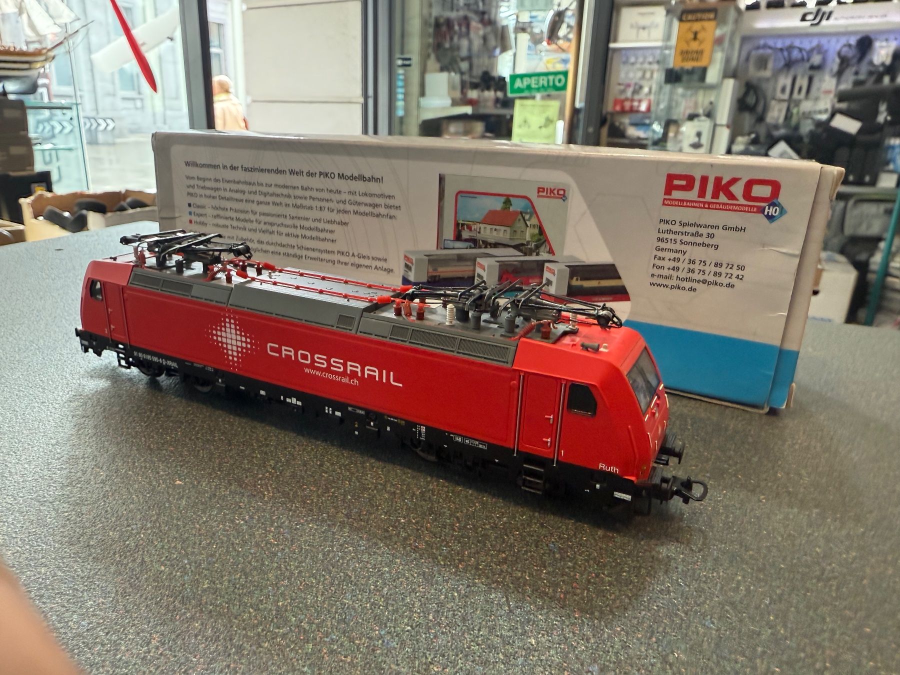 Modellini di ferrovie: Piko Expert H0 96732 Crossaril – Usato da Chiasso venduto da Carrara-Modellismo 3