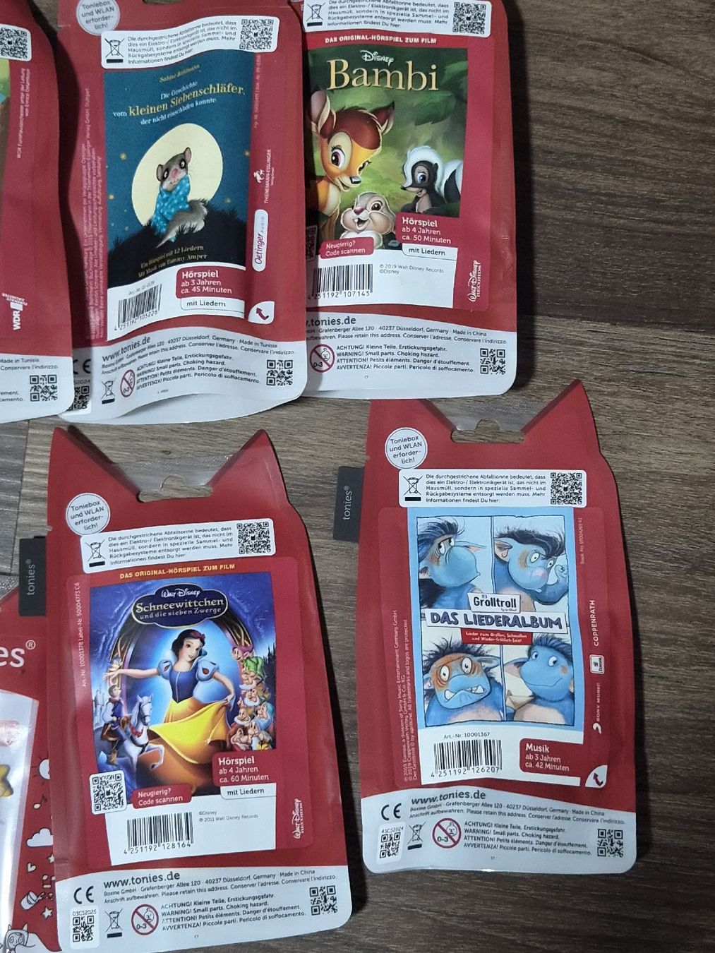 Audiolibri: 10 Tonies Figuren Set NEU  – Nuovo e nell'imballaggio originale da Altishofen venduto da tammy05 2