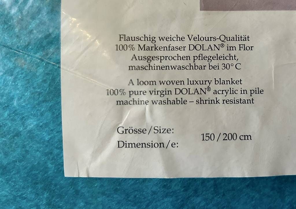 Decken: Decke  – Neu und originalverpackt aus Frauenfeld von ire_q29k 3