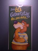 Geburtstagskarte zum 60. Geburtstag ***NEU***