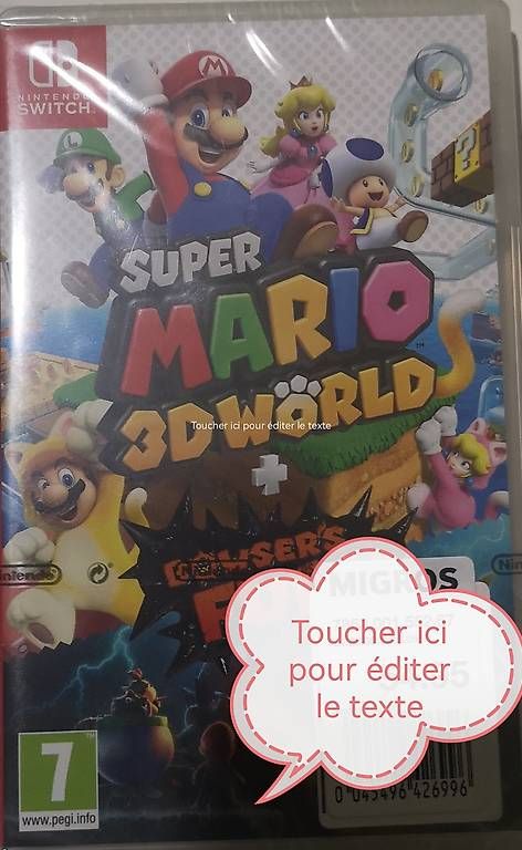 Giochi: Super Mario 3d world furry fr – Usato da Lausanne venduto da Gls_j