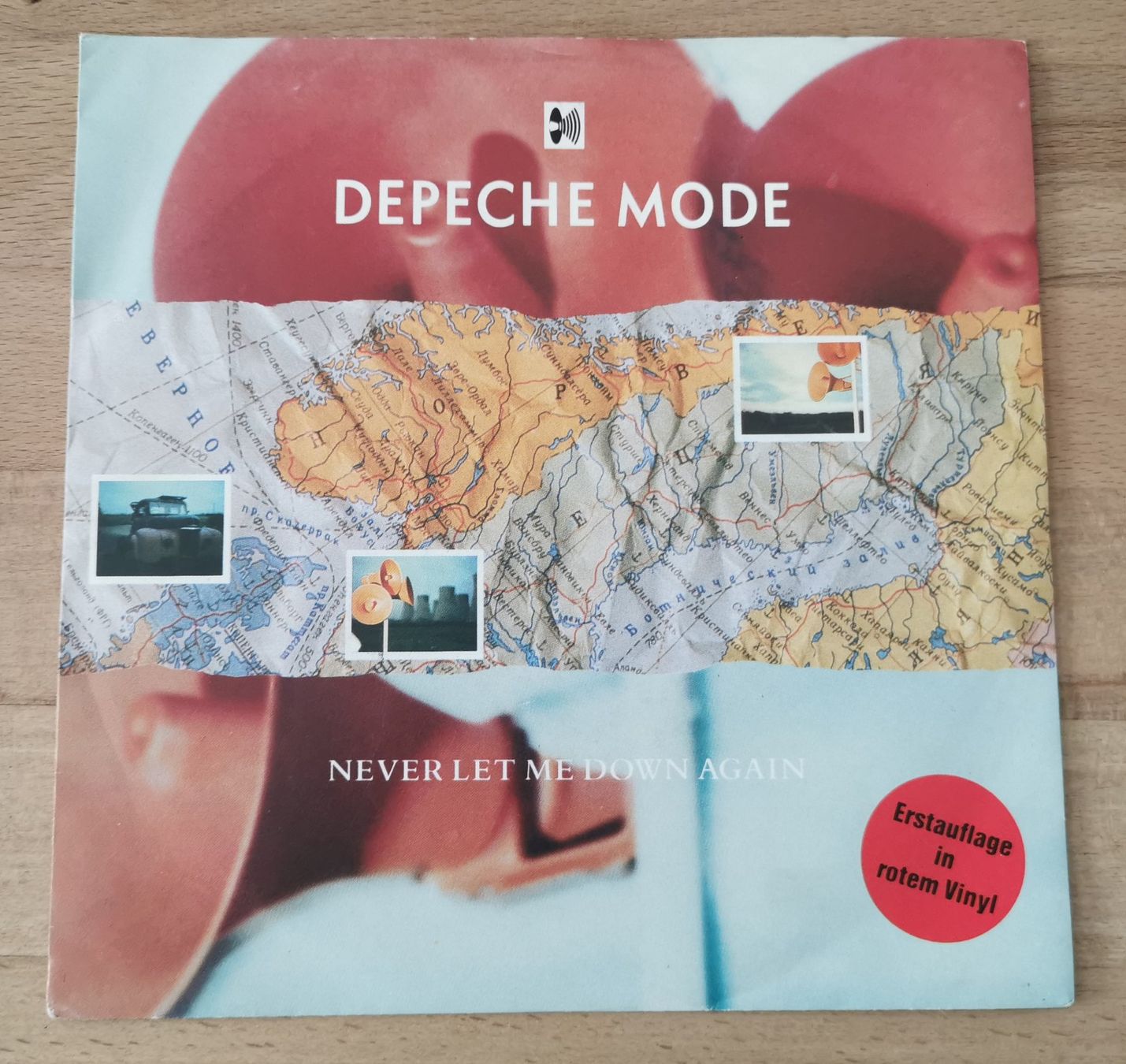 Dischi in vinile: DEPECHE MODE: Never let me down again 7" Red Vinyl – Usato da Münchwilen TG venduto da Swb