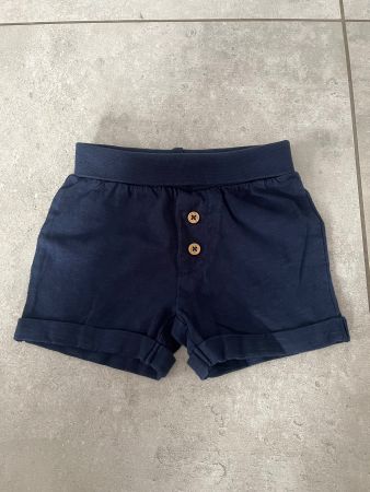Topomini , Baby Sommerhose, Shorts, Pumphose, blau, Gr.62/68