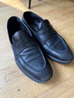 Loafers Franceschetti Black Leather Size 40 Used