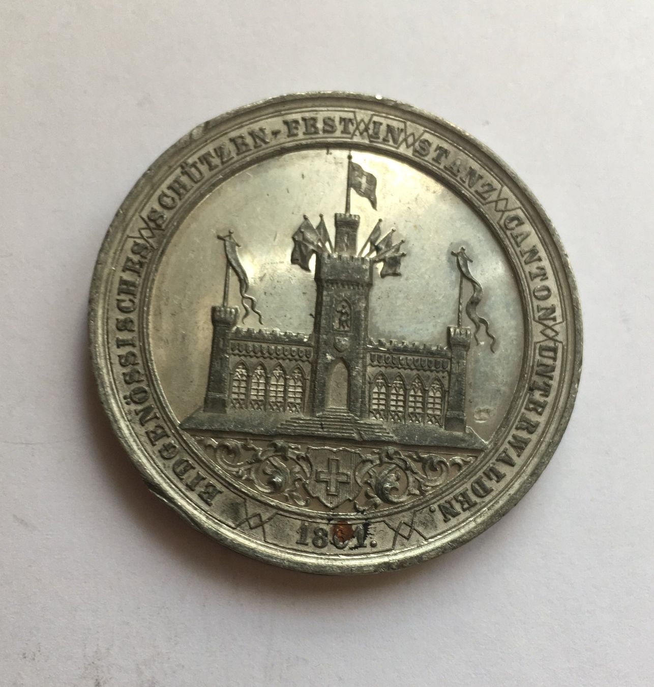 Médailles: 1861 Eidg. Schützenfest Stans Nidwalden – D'occasion à Kirchberg SG par Helveticus00 1