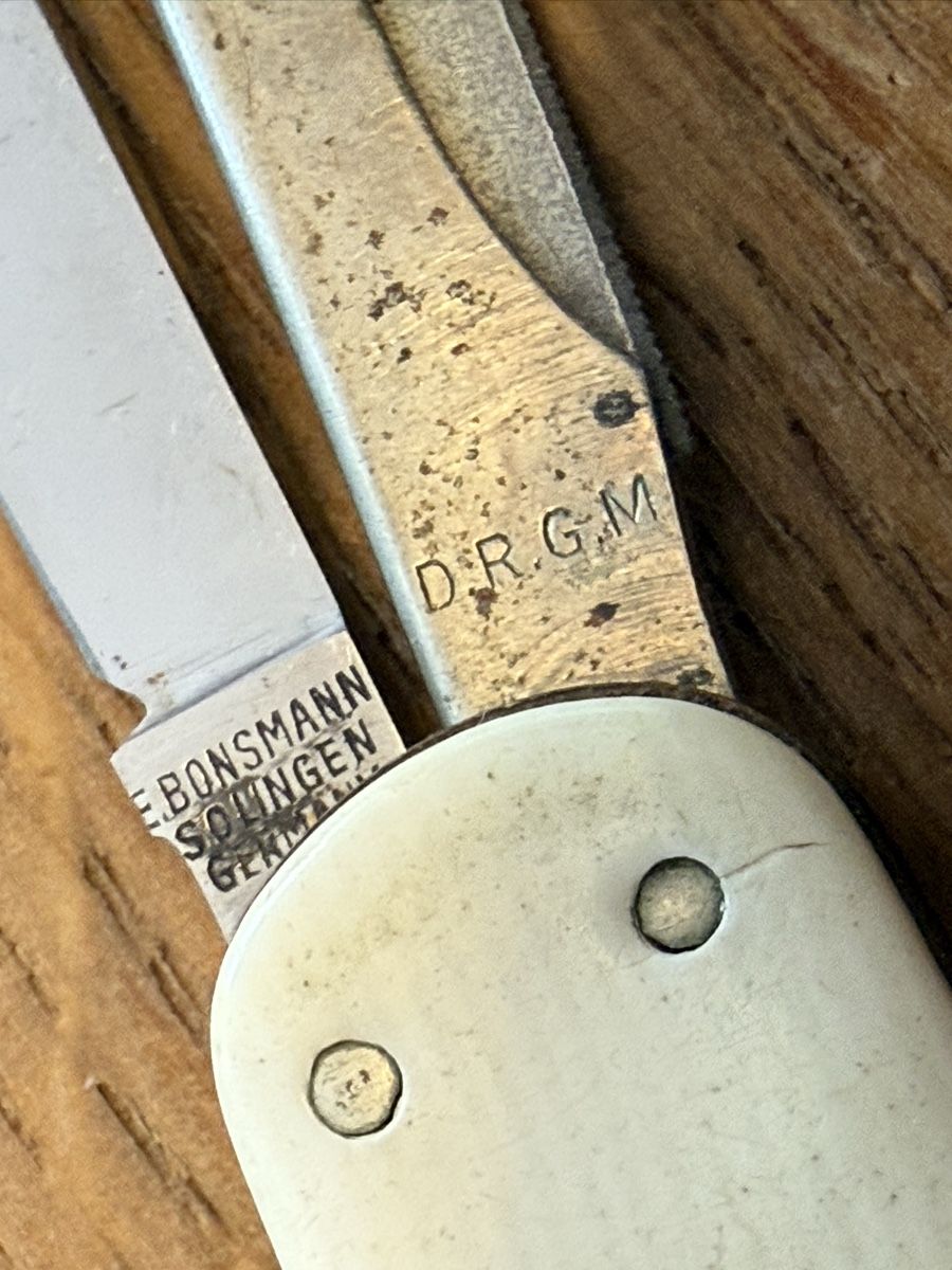 Taschenmesser: Antikes Sandoz Taschenmesser mit Säge  DRGM – Gebraucht aus Goldach von Messerguru 3