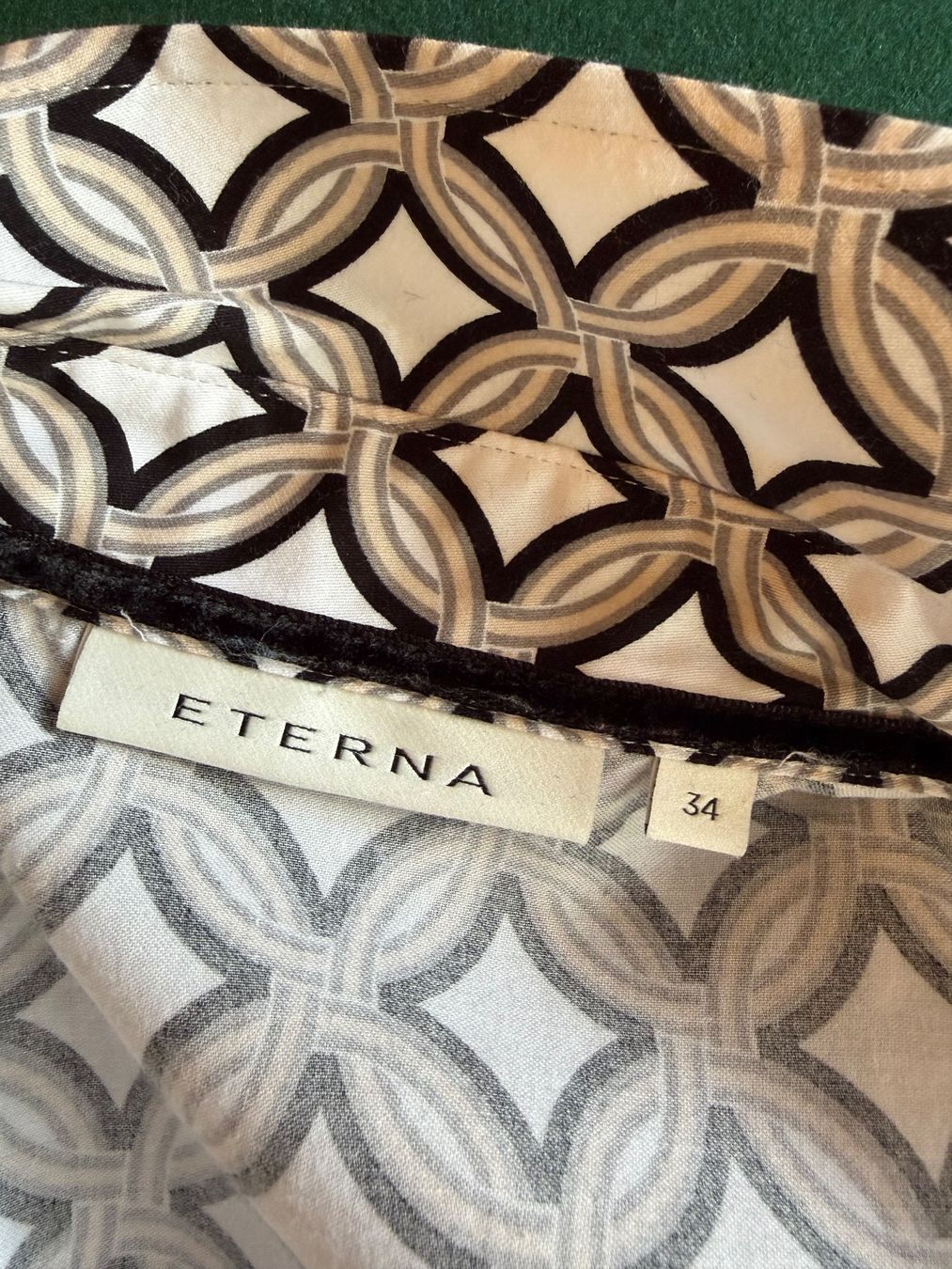 Eterna Camicette: ETERNA Bluse Gr. 34 DE  NEU Material: 100 % Baumwolle – Nuovo (secondo la descrizione) da Interlaken venduto da Bona55 1