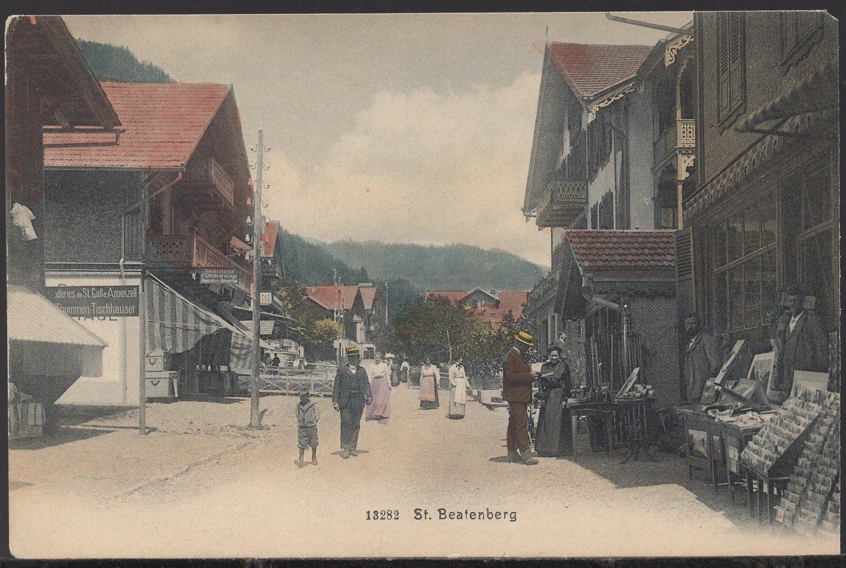 Cartoline postali: St. Beatenberg  ( Belebt ) – Usato da Aarau venduto da kufi44