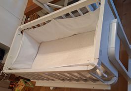 Babybett Beistellbett weiss gebraucht