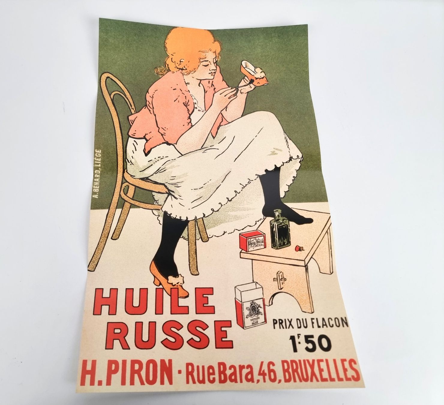 Posters & Illustrations: Werbeplakate mit antiken Designe 6 Stk. – D'occasion à Urtenen-Schönbühl par Restwert_Schoenbuehl