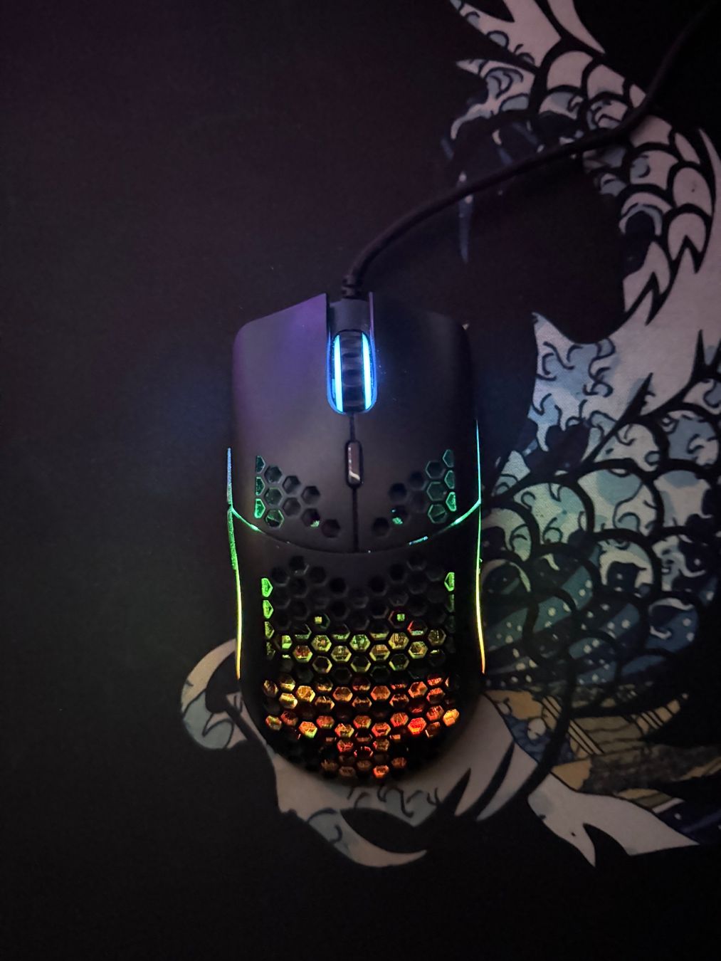 Maus: Glorious Model O Gaming Maus mattschwarz gebraucht – Gebraucht aus Bern von Timo.vw 2