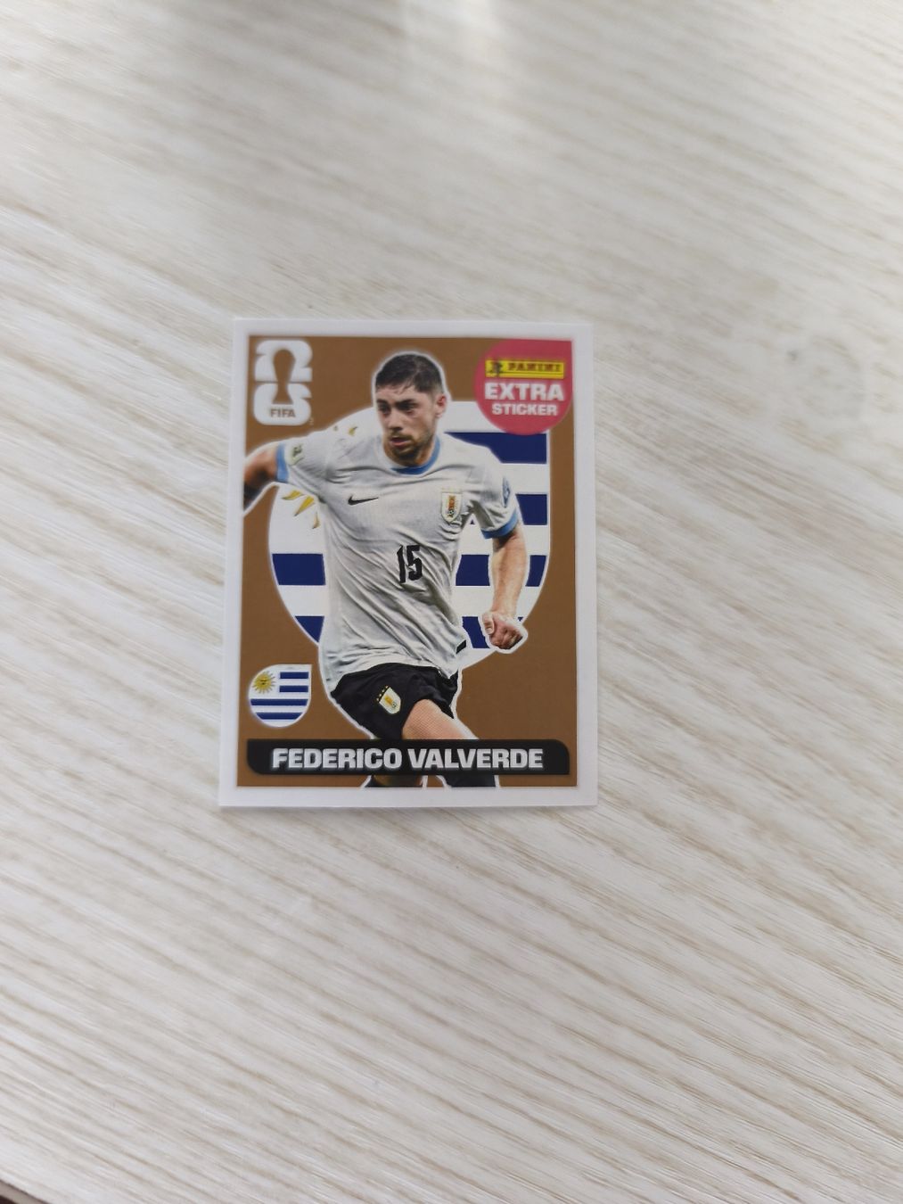 Panini Carte collezionabili: extra sticker valverde bronze – Usato da Fleurier venduto da cherl