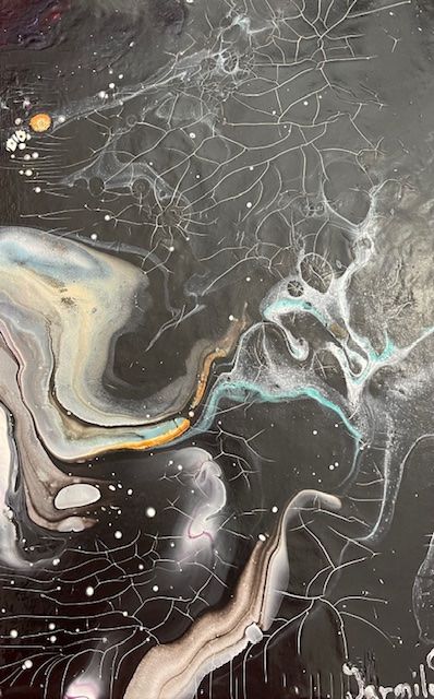 Gemälde: "Cosmic Fracture" – Neu und originalverpackt aus Buttwil von marsmen 1