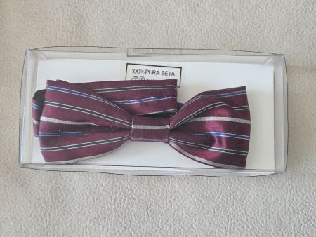 Fliege Krawatte Papilon art far fallina Büro Vintage Necktie