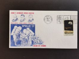Apollo 12 John F. Kennedy Space Center Kuvert 1969 Raumfahrt