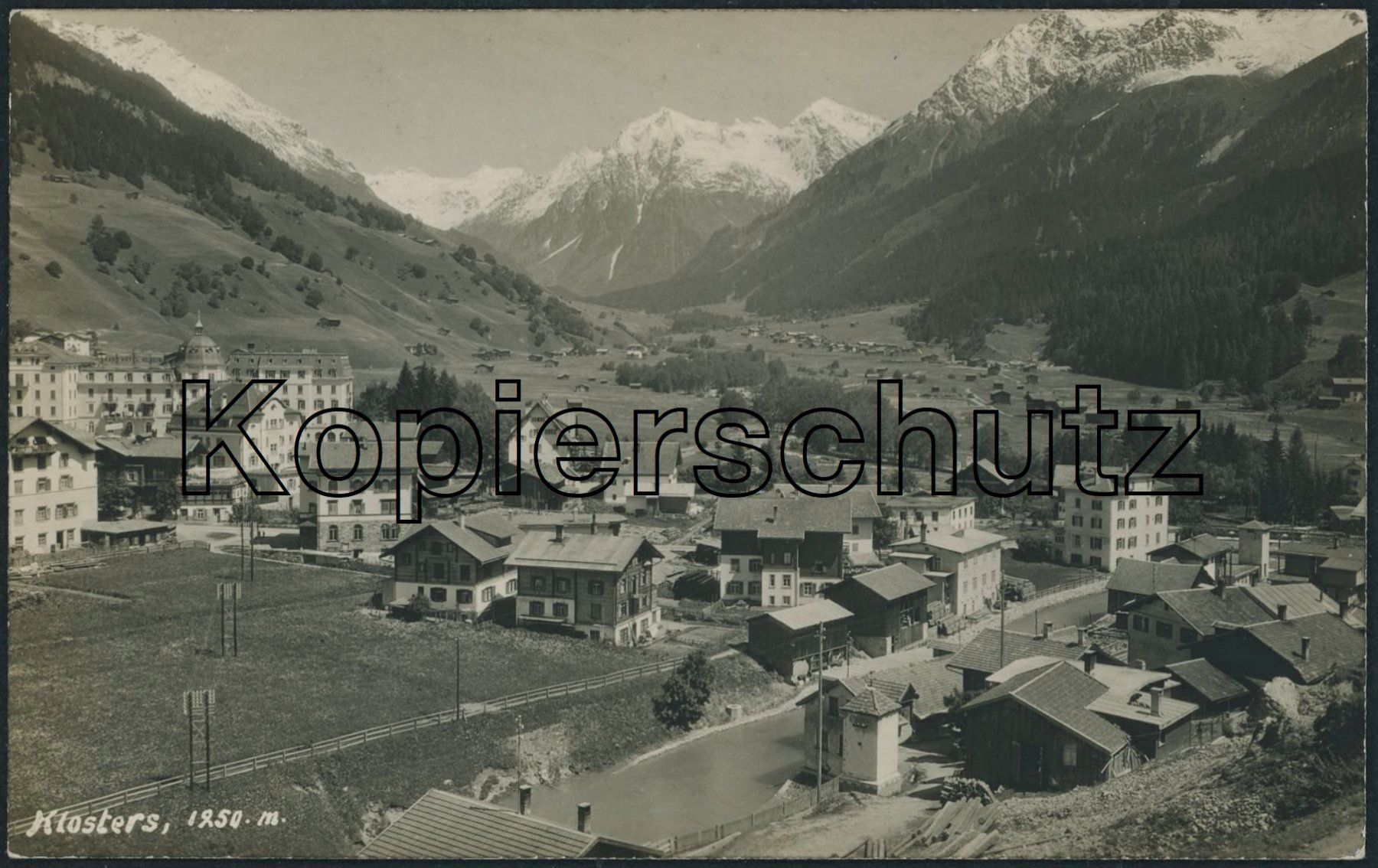 Cartoline postali: GRS Klosters – Usato da Schindellegi venduto da leecollect