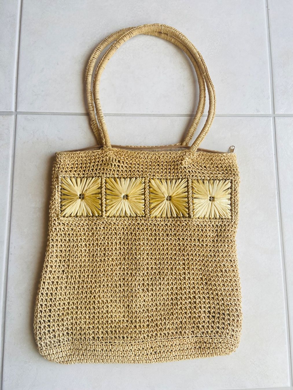 Borse da donna: Damen-Sommertasche, ca. 37x37cm – Usato da Bassersdorf venduto da TB01011