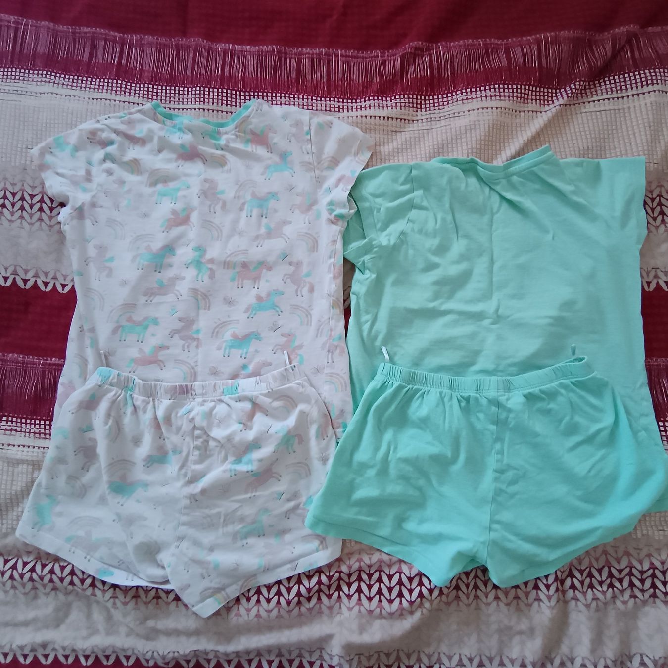 C&A Pigiama & Simili: 2 Kurze Pyjamas Mädchen, Gr. 134 – Usato da Emmetten venduto da Hornberger 1