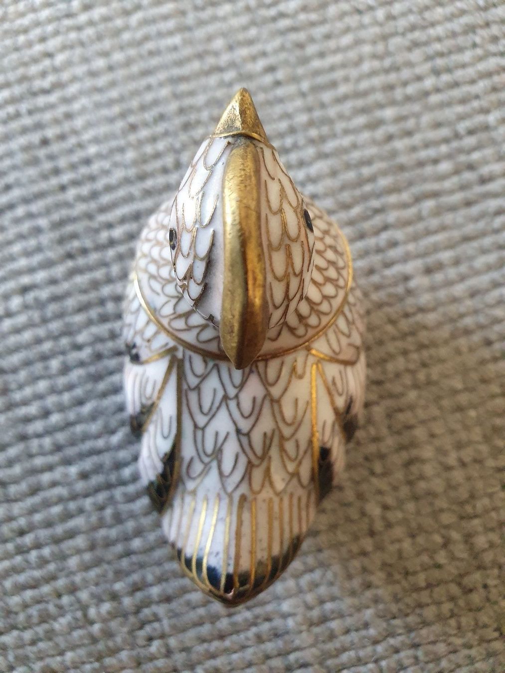 Alle Dekorationen: Cloisonné Vogel als Dose – Gebraucht aus Glattfelden von sessa123 4