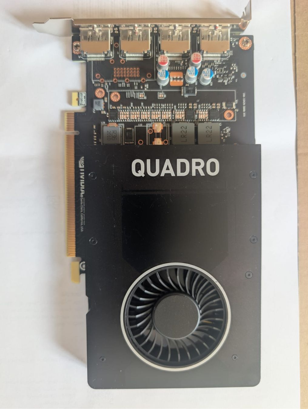 Nvidia Schede grafiche: NVIDIA Quadro P2200 – Usato da Hendschiken venduto da Sillii