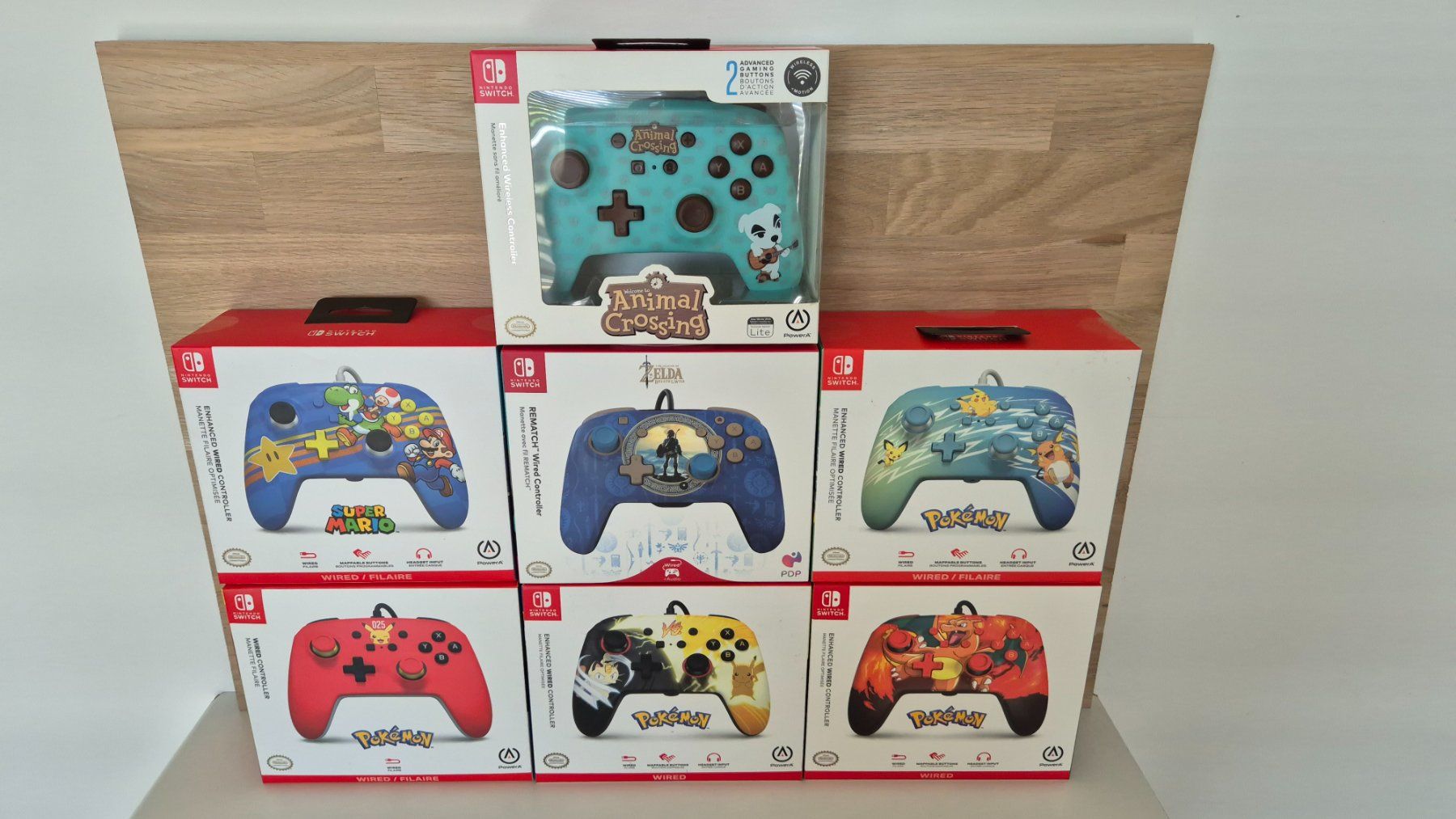 Manettes: 7 Nintendo Switch Controller NEU OVP - Pokemon, Zelda, Mario – Neuf avec emballage d'origine à Bassersdorf par retrolab