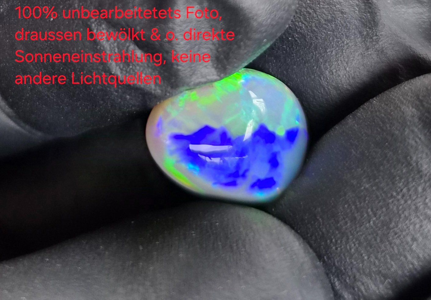 Pietre preziose: Schwarzer Opal, 8.6 ct, Multicolor, Lightning Ridge, A4776 – Usato da Birmenstorf AG venduto da PGcraZy21 1