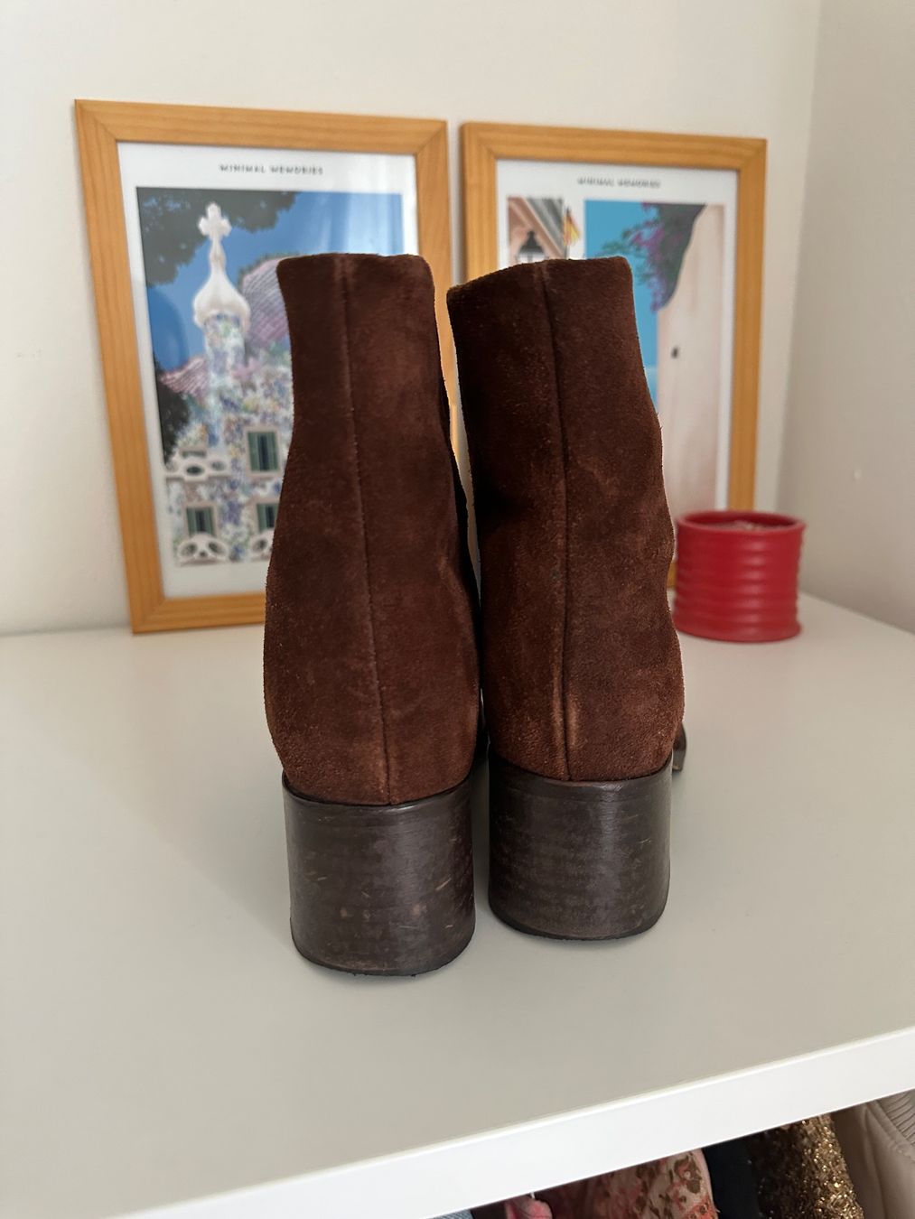 Navyboot Damenschuhe: Braune Navyboot Stiefeletten – Gebraucht aus Zürich von Nat_Mol 1