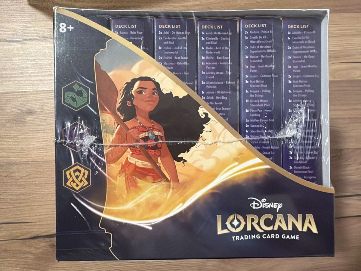 Disney Carte collezionabili: Disney Lorcana The First Chapter Starter Decks neu – Nuovo e nell'imballaggio originale da Endingen venduto da and_gf25 2