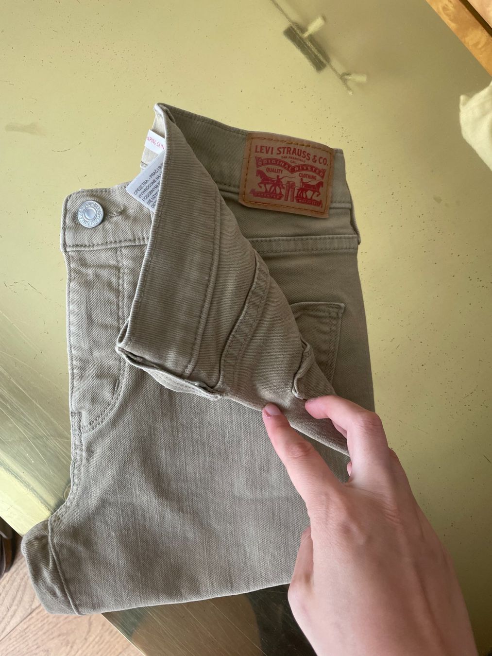 Levi's Jeans: LEVI's in sand color, size 26/30. – Usato da Crans VD venduto da RM0709 5