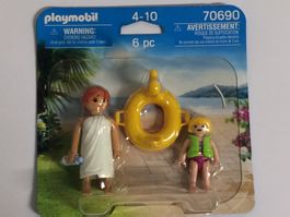 PLAYMOBIL DUO PACK FIGURES 70690 MAMMA E BAMBINA IN VACANZA