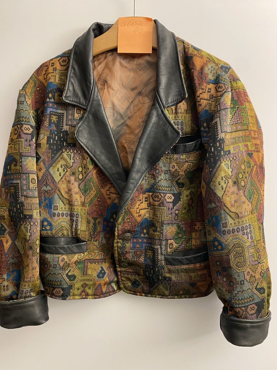 Jacken: Jacke Brokat mit Leder L – Gebraucht aus Herrenschwanden von Cate67 4