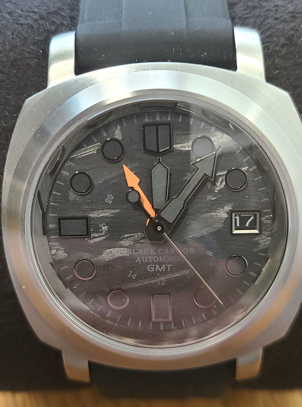 Orologi: Ungetragene GMT Automatik Uhr 40mm – Usato da Hochdorf venduto da 12swiss 4