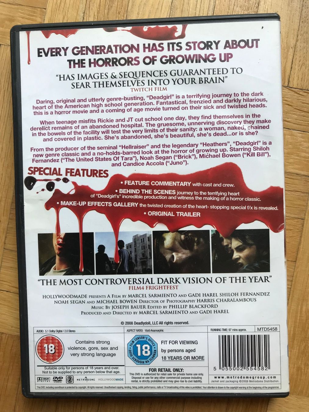 Tutti i DVDs: Deadgirl - DVD – Usato da Zürich venduto da Malcom 2