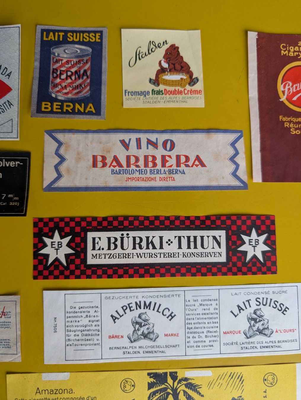 Sticker: Lot Alter Schweizer Etiketten Sammlung - 2. Teil – Usato da Mönchaltorf venduto da Blechfreund 2