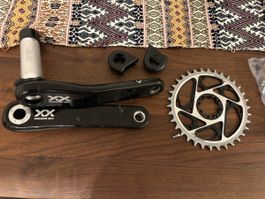 Sram XX Eagle SL Crankset 34T 175mm
