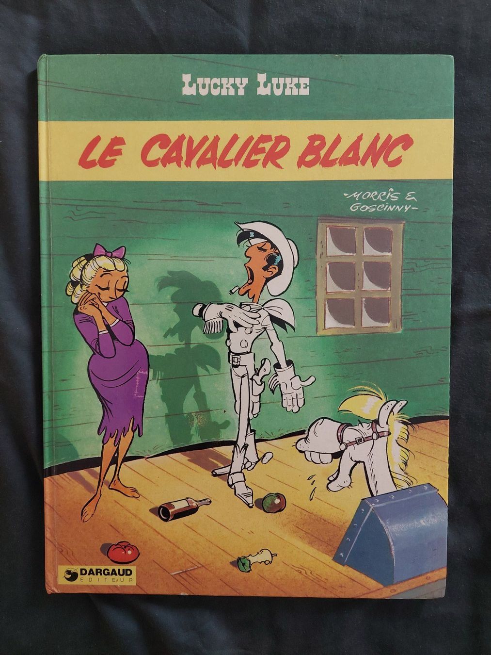 Fumetti: Lucky Luke Le Cavalier Blanc EO 1975 BE+ – Usato da Genève venduto da Blu_BD