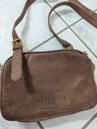 Kleine Umhängetasche Leder Liebeskind Braun